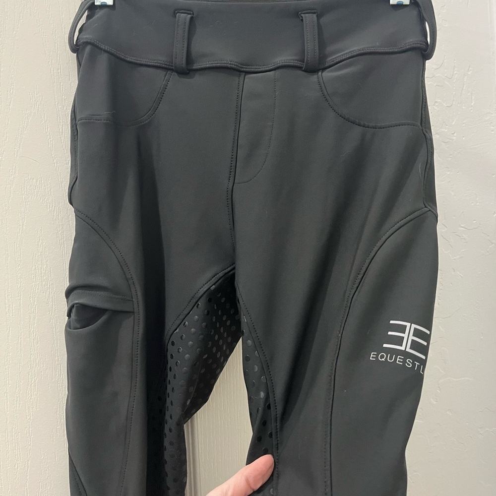 Equestly Lux GripTEQ black full seat